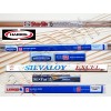 LucasMilhaupt 15% Silver Brazing Rods 5 RODS Sil-Fos, Worthington, Harris