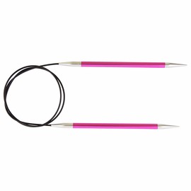 Knit Pro Zing: Fixed Circular Knitting Pins: 150cm x 3.25mm, 3.25mm