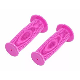 F & R NEW! Child Kids 16" PINK Bicycle Grips Mushroom Handle Bar Bike 95mm Grip