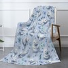 Manatees Throw Blanket 50"x40" Fuzzy Soft Cozy Manatee Blankets Soft