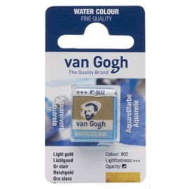 Van Gogh Watercolour Half Pan - Light Gold - Series 2