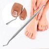 Androxeda 3 Piece Pedicure Set Double Ended Nail Tools for
