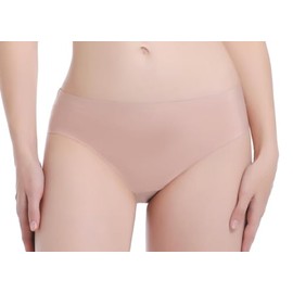 Leak Proof Absorbent Incontinence Underwear for Women - Reusable, Washable Bladder Control Panties Beige-S