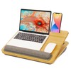 Lap Desk Laptop Tray with Cushion Portable Bed Tray Desk,