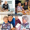 Celuisiva Adult Bibs for Men and Women, Waterproof Leakproof Clothing