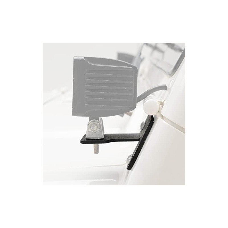 Lower Hinge Light Mounting Brackets Fit for 87-06 Jeep Wrangler