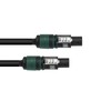 Eurolite PSSO Lautsprecherkabel Speakon 4 x 2,5 0,5 m bk