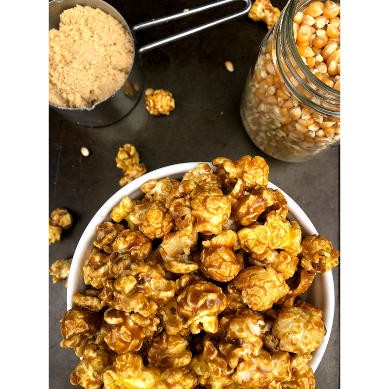 Signature Popcorn, 1-Gallon Thank You Gift Bucket, Caramel Popcorn, Reusable