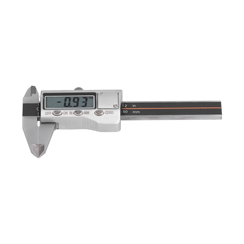 Vernier Caliper 0‑50mm Portable Mini Digital Wear Resistance Rust Industrial