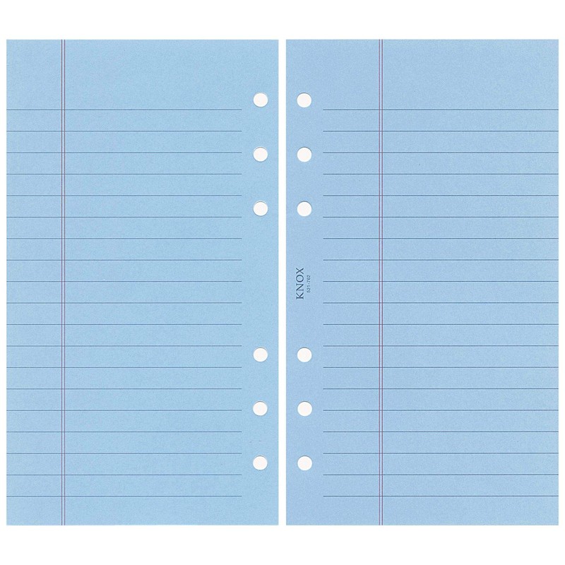 Knox 52176200 Personal Organizer, Refill, Legal Pad Memo, Bible, 80