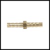 Hihaha 5mm Brass Barb Hose Fitting Straight Joiner for Air