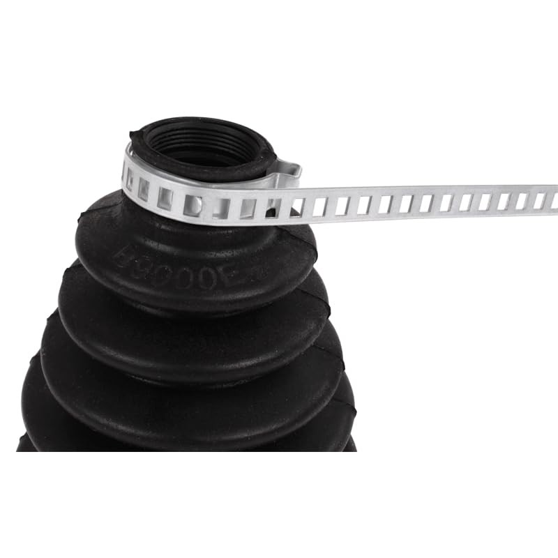 TECPO Axle Boot Clamps Set, 12 Pieces, Hot-Dip Galvanised Clamping