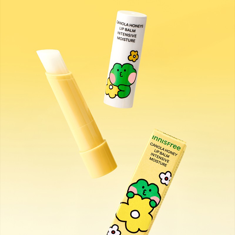 Innisfree [이니스프리][미니니에디션] 유채꿀 립밤-초보습 [Innisfree][Mini Edition] Canola Honey Lip Balm
