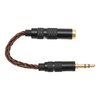 4.4mm Balanced Female to 3.5mm Stereo Male Adapter Cable Gold