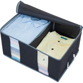 Astro 617-63 Storage Box, For Clothes, Black, Non-woven Fabric, Activated Carbon Deodorizing
