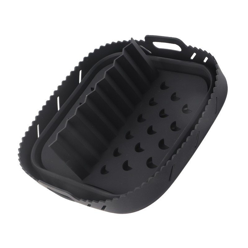 Square Air Fryer Silicone Baking Pan with Silicone Mat Air