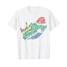 South Africa Flag Food Maps Africans T-Shirt