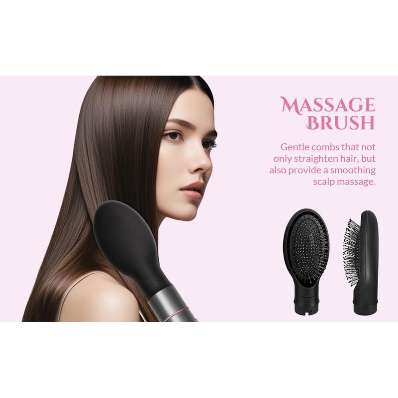 5 in 1 Negative Ion Hair Dryer Brush Blow Dryer