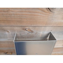 Sluice Box Blank Aluminum 36" Long x 6" Wide x 3" Heavy Gauge 1/8" .125 DIY, Gold Panning, Gold Prospecting, Highbanker, CodyCo