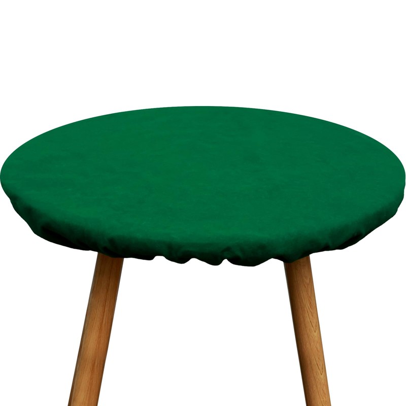 Felt Card Table Game Cover,36.2 Inch Round Tablecloth,Game Table Topper