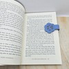 ALEACAR Magnetic Leather Bookmarks for Reading, Cute Dog Paw Shape