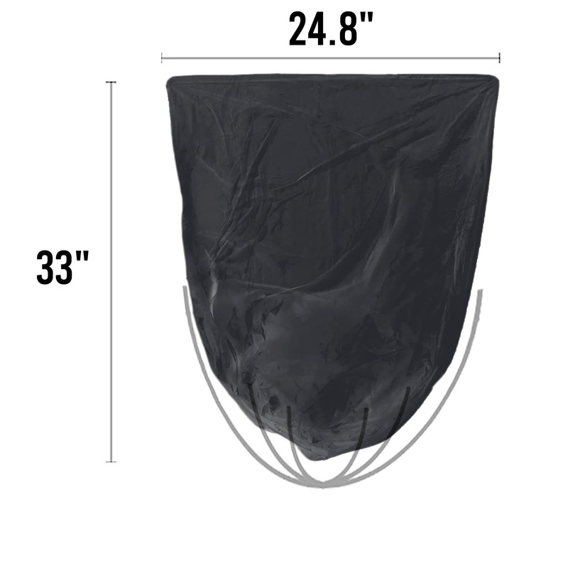 13 Gallon Trash Bags, 1000 Count Bulk Value Pack, Black