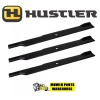 Hustler 3 GENUINE OEM HUSTLER 72" CUT LAWN MOWER BLADES 793398 794867 795260 796839