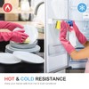 DABOGOSA Mamison 2 Pairs Reusable Waterproof Household Dishwashing Cleaning Rubber