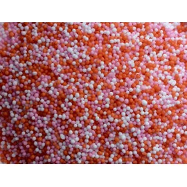 Edible Sugar Topping 100's & 1000's Nonpareilles Valentine Mix - 50g bag