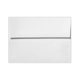 LUXPaper A6 Invitation Envelopes for 4 5/8 x 6 1/4 Cards in 70 lb. Bright White, Printable Envelopes for Invitations, with Moistenable Glue, 1000 Pack, Envelope Size 4 3/4 x 6 1/2 (White)