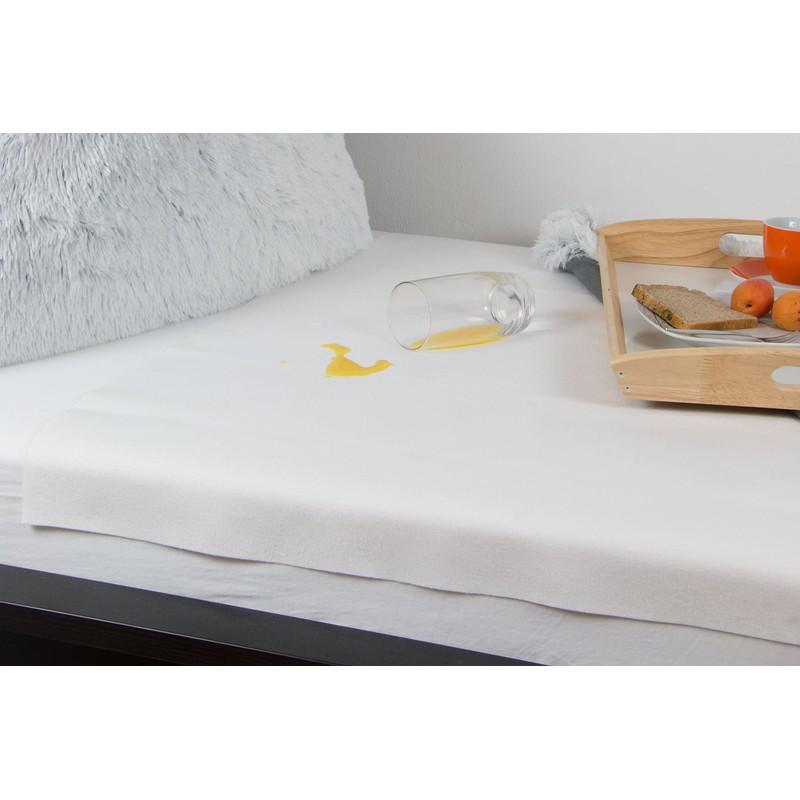 ZOLLNER Set of 2 Mattress Toppers, Waterproof, 50 x 70