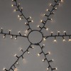 Konstsmide Micro LED Compactlights Tree Jacket with Ring, 6 Strands
