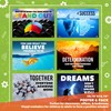 Sproutbrite Classroom Decorations - High School Motivational Posters - Educational