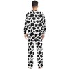 XUWU Cow Print Couples Matching Outfits Soft Pullover Pjs Set