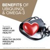 Qunol Plus Ubiquinol Coq10 200mg with Omega 3 250mg Extra