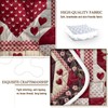 BlessLiving King Quilt Set, His and Hers, 3-Piece