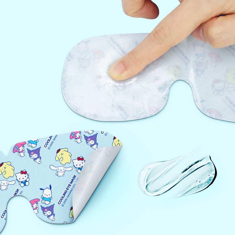 ATEX Sanrio Characters Cooling Eye Mask, Eye Puffs, Cold Pack,