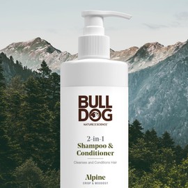 BULLDOG 2-in-1 Shampoo and Conditioner, Alpine, 12 Fluid Ounces