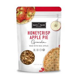 The Safe + Fair Food Company Honey Crisp Apple Pie Granola Cereal ~ 12 oz (Тhrее Расk)