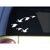 EZSTIK Flying Geese V Formation *I852* 8 inch Sticker goose decal  ˜