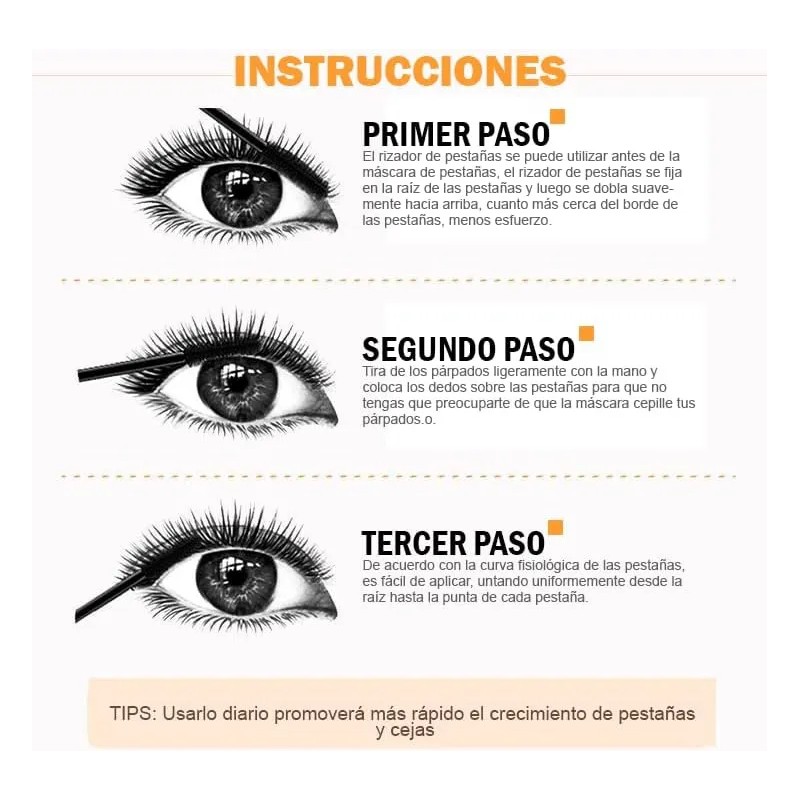Suero Crecimiento Pestañas Y Cejas Para Mujeres Alargador