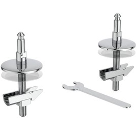 Ideal Standard EW05667 Hinge Set for Toilet Seats | Ideal Standard i.life A (T453101, T481301) | Tonic (K7061..)