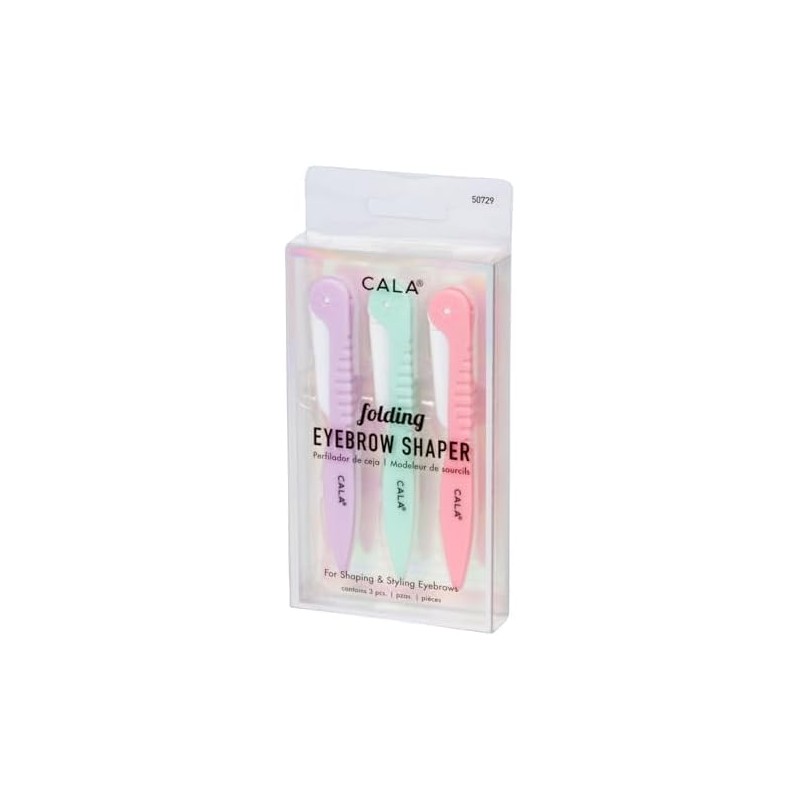 Cala Moldeador de cejas plegable 3 unidades, 3 unidades