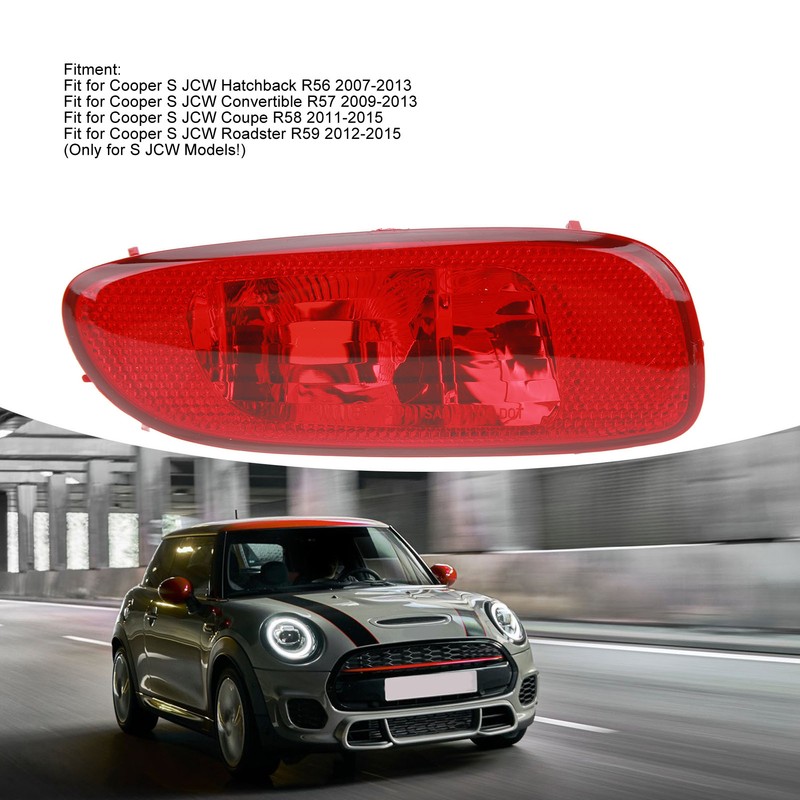 Left Side Rear Fog Lamp Light Reflector Housing 63242751707 for