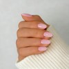 SXVME Uñas postizas cortas de gel suave, 32 piezas, 16