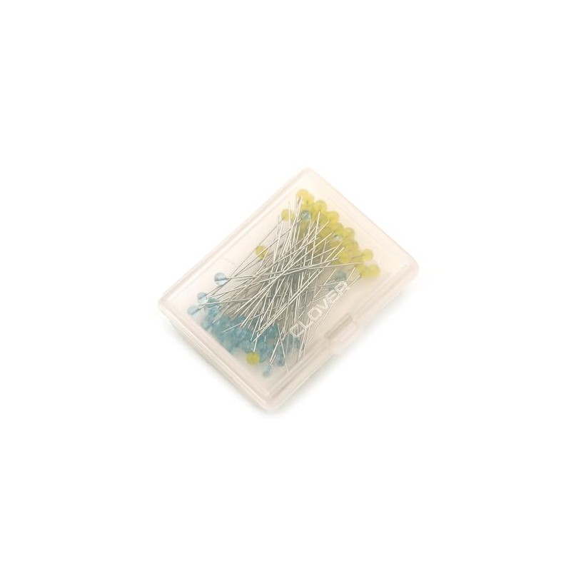 Clover Patchwork Pins-Fine, 100 Per Pack