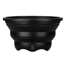 Sorted Collapsible Colander/Steamer - Black