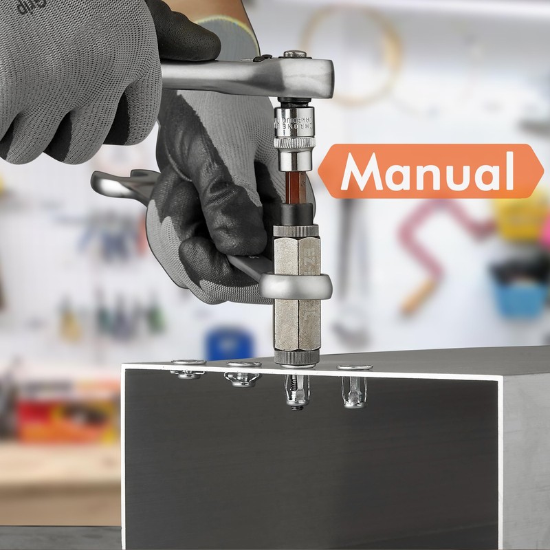 Jack nut Installation Tool Set Hand Thread Insert Jacknuts Assortment