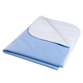 4PK Washable Underpads Bed Pads Machine Bed Absorbent Underpads for Incontinence Bed Pee Padscolor: Blue, size: 34"36" 4PK