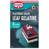 Dr. Oetker Platinum grade Leaf gelatine, 13g